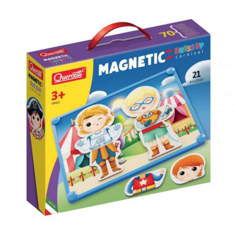 Magnetic Dress Up Carnaval, 3 ani+, Quercetti Q04421 - imagine 8